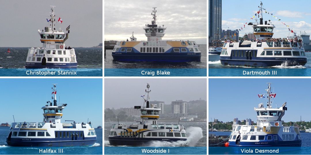 Halifax Transit Ferry Fleet